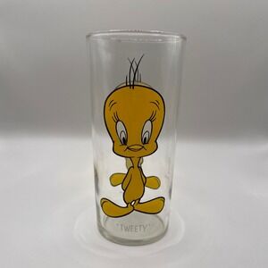 Vintage 1973 Tweety‎ Bird Pepsi Collector Series Glass Warner Bros